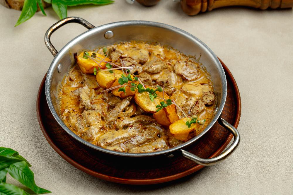 Qaymaqlı can əti