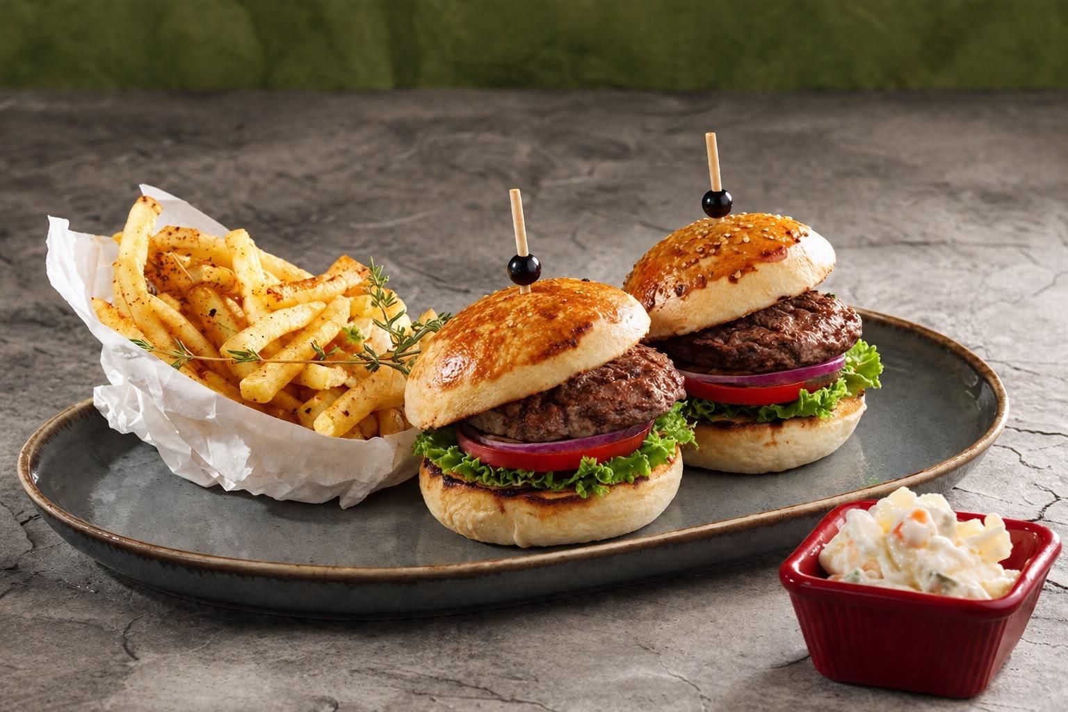 Mini burger 250 qr