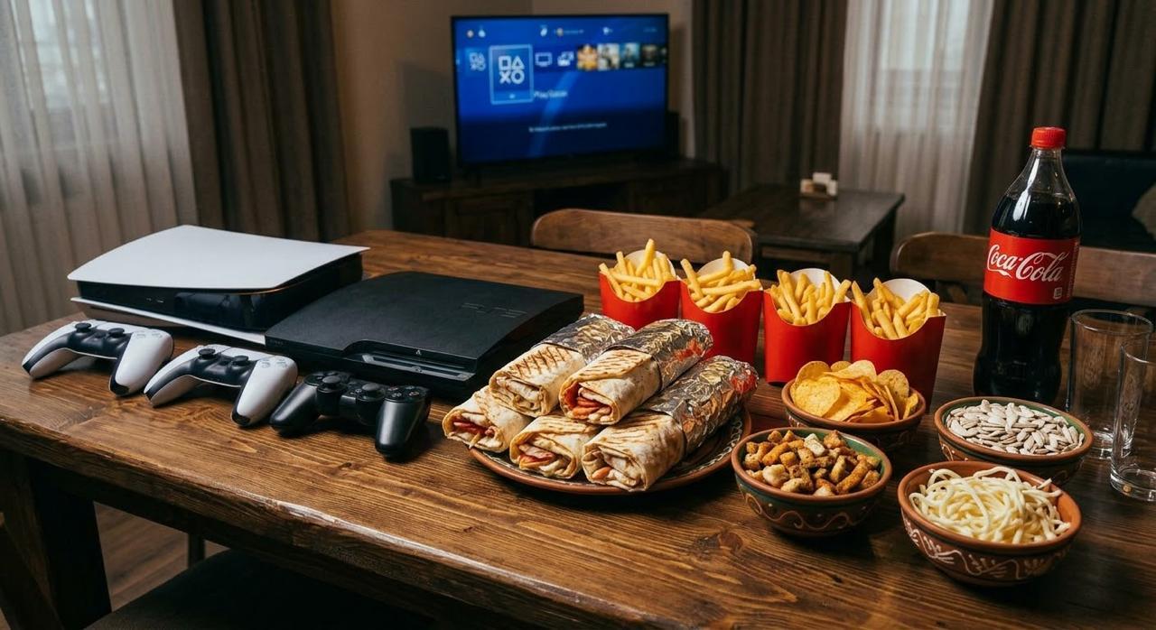 Bərəkətli set Şaurma ilə