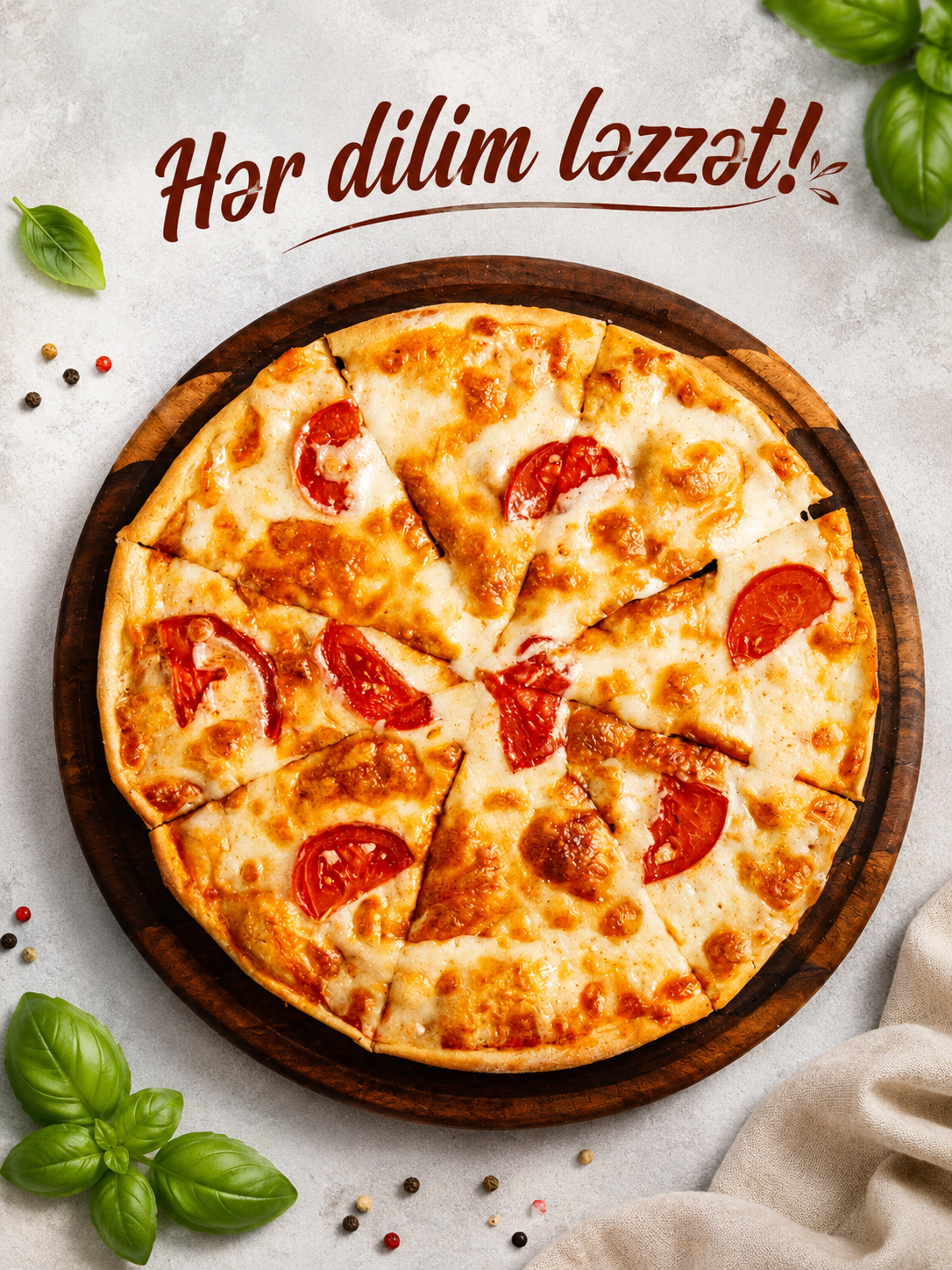 Marqarita pizza  30sm-34sm