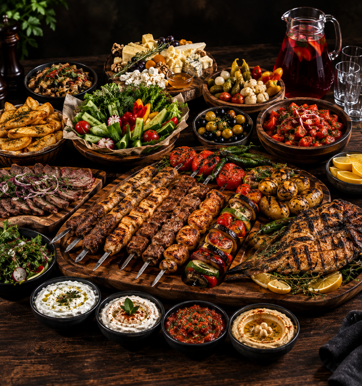 Kabab seti