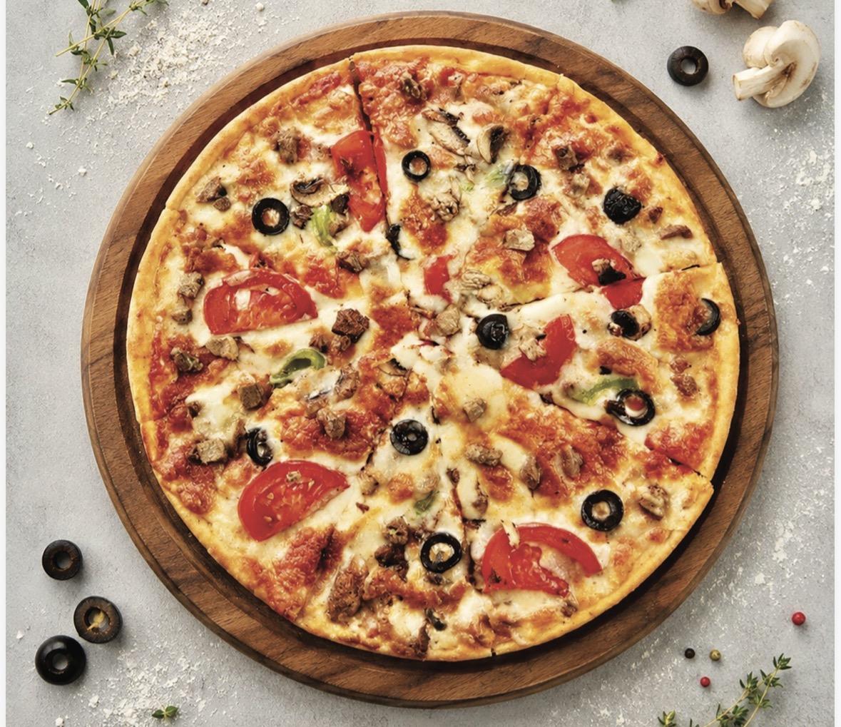 Quzu qovurmali pizza  30sm-34sm