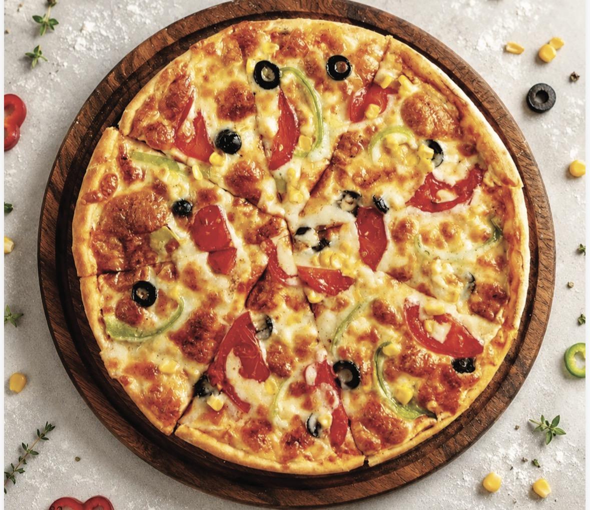 Veqeterian pizza 30sm-34sm