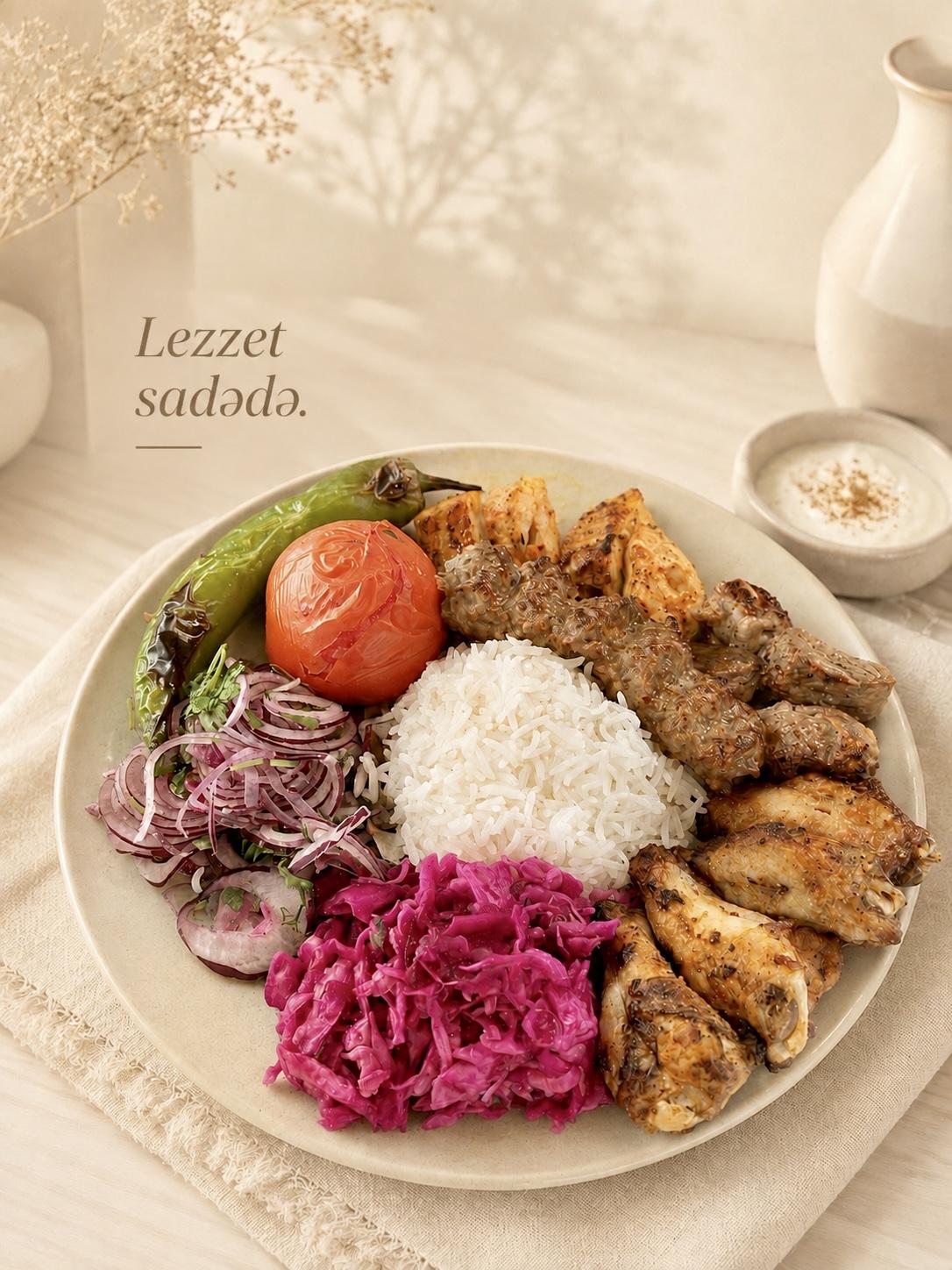 Qarışıq kabab 