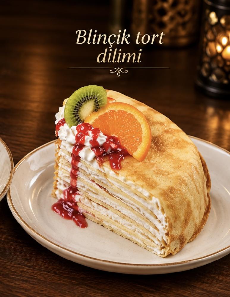 Blinçik tort porsiya 