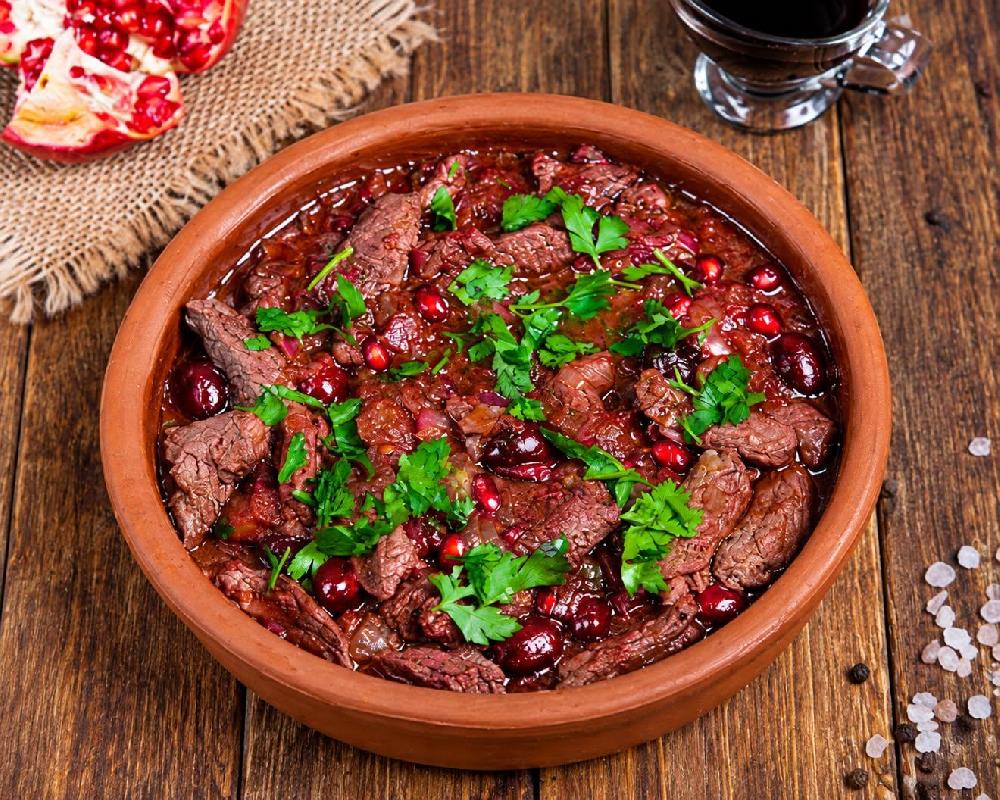 Nar qovurma can əti
