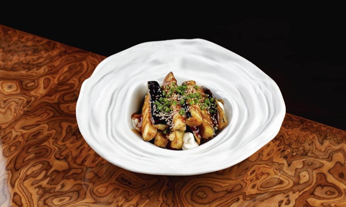 Crispy eggplant