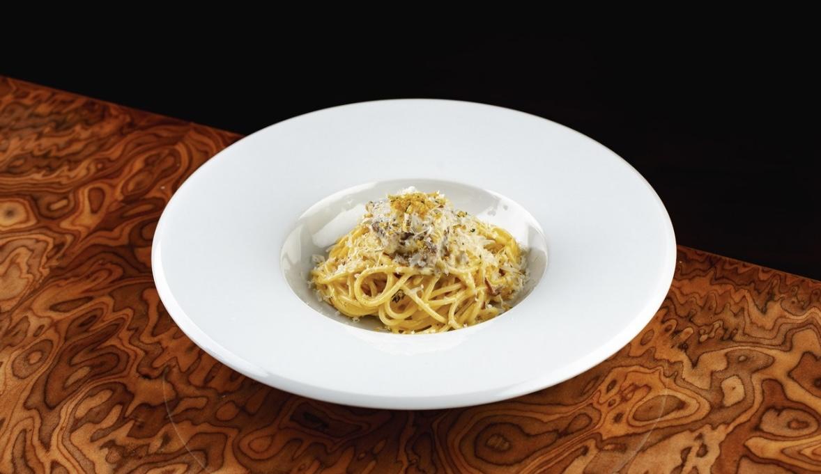 Spagetti carbonaro(halal)