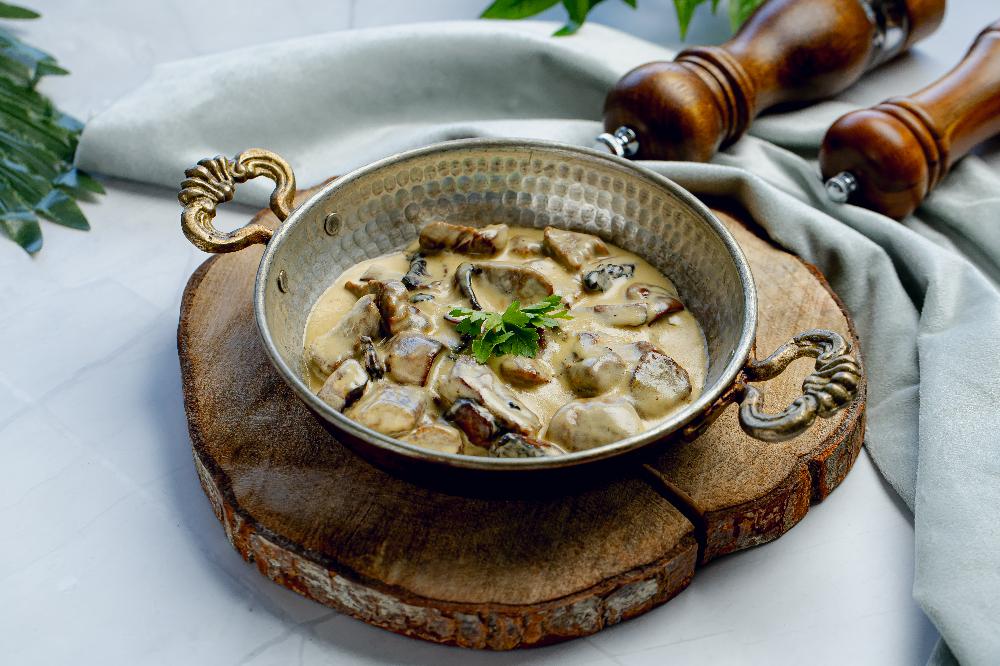Qaymaqlı can əti 