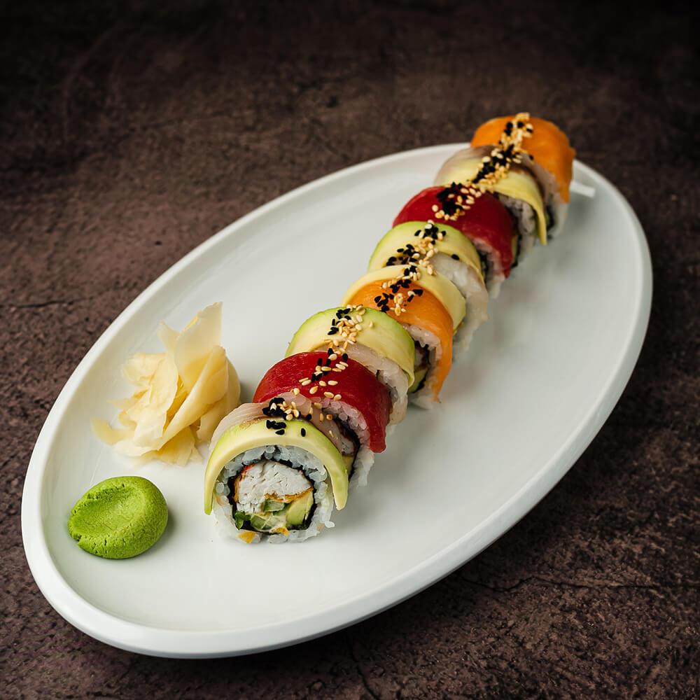 Rainbow roll