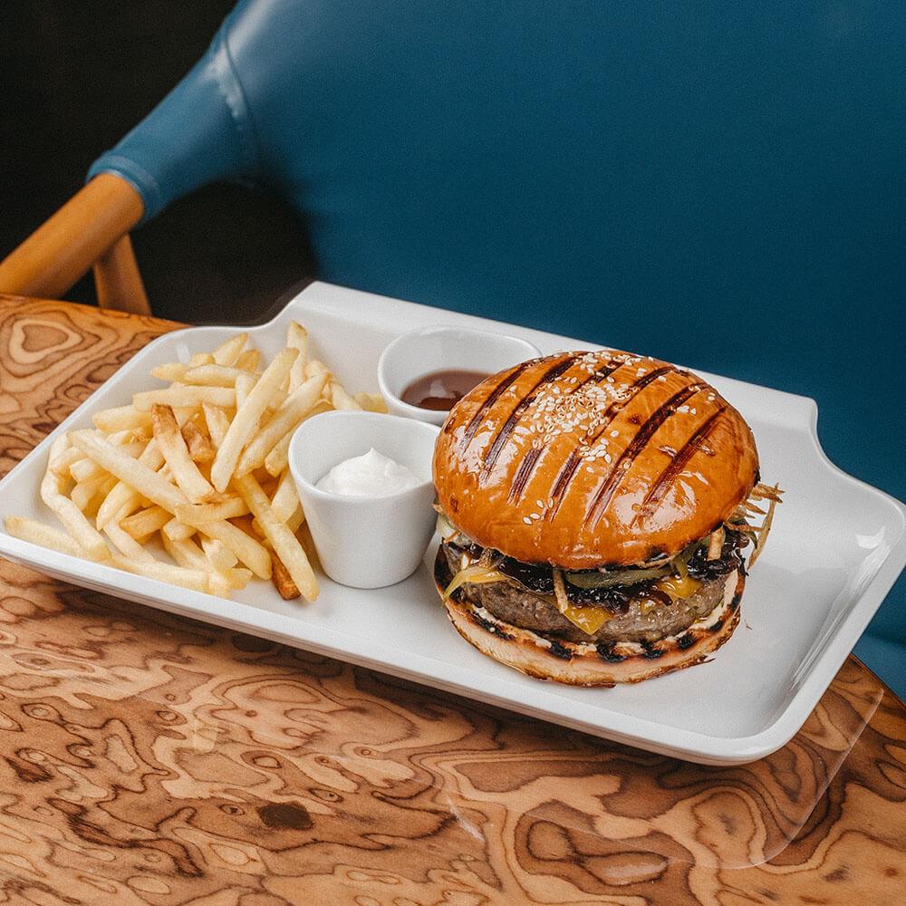 Dry aged burger