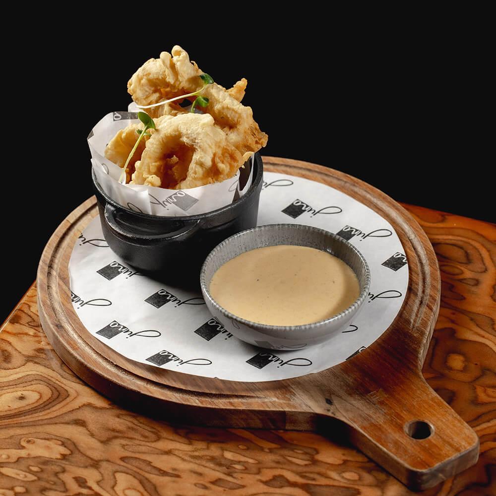 Crispy calamari
