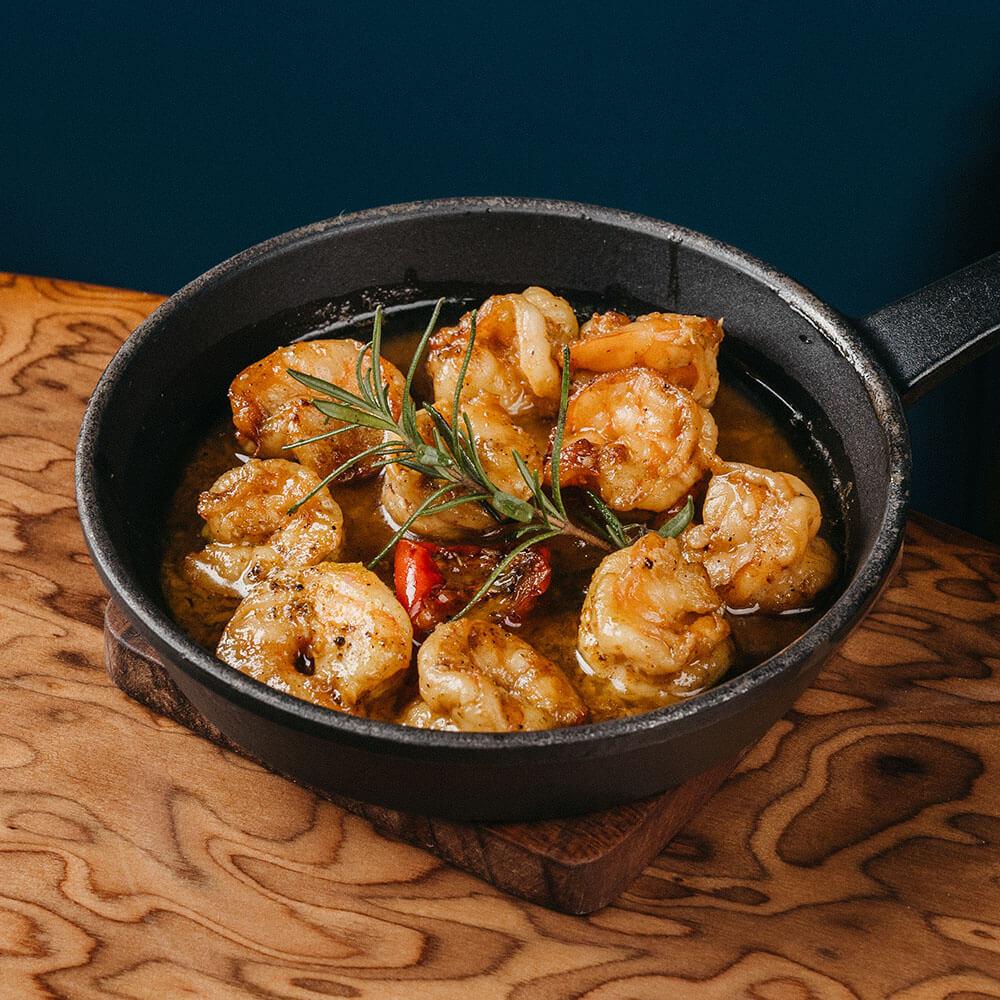 Garlik butter shrimps