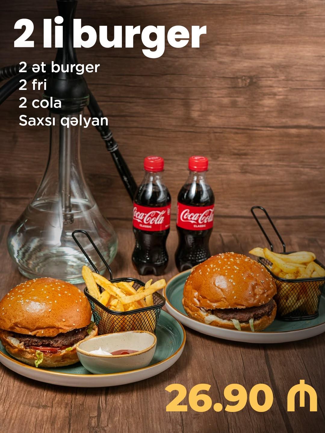 2 li burger